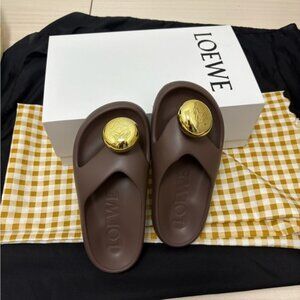 Loewe Women's Brown Slippers
